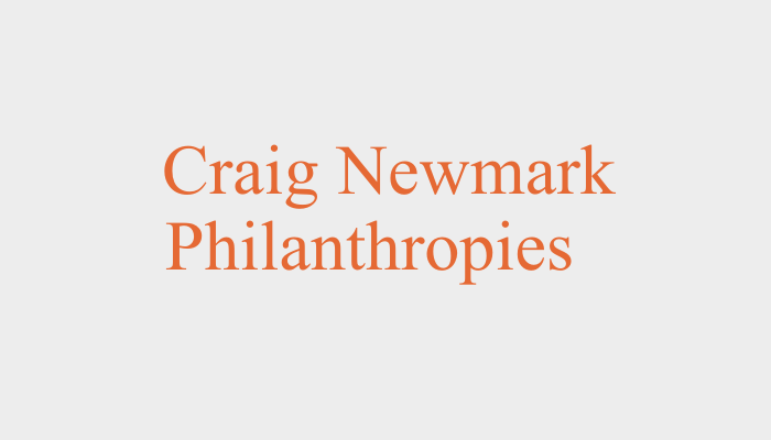 Logo of Craig Newmark Philanthropies